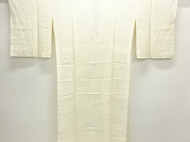 JAPANESE HITOE JUBAN / WOVEN FLOWER ROUNDEL